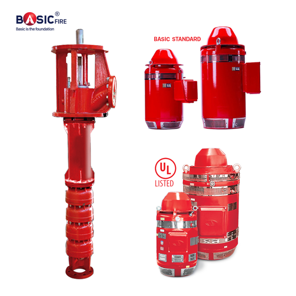 máy bơm điện tuabin trục đứng basic fire